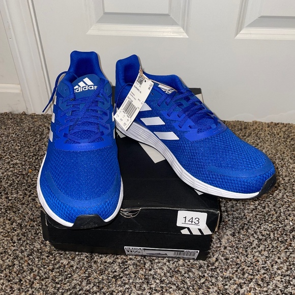 Adidas Duramo SL Blue Running Sneakers Athletic Size Mens 11.5 - Picture 1 of 9